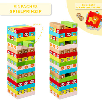CUBIDI Holz-Wackelturm - CUBIDI