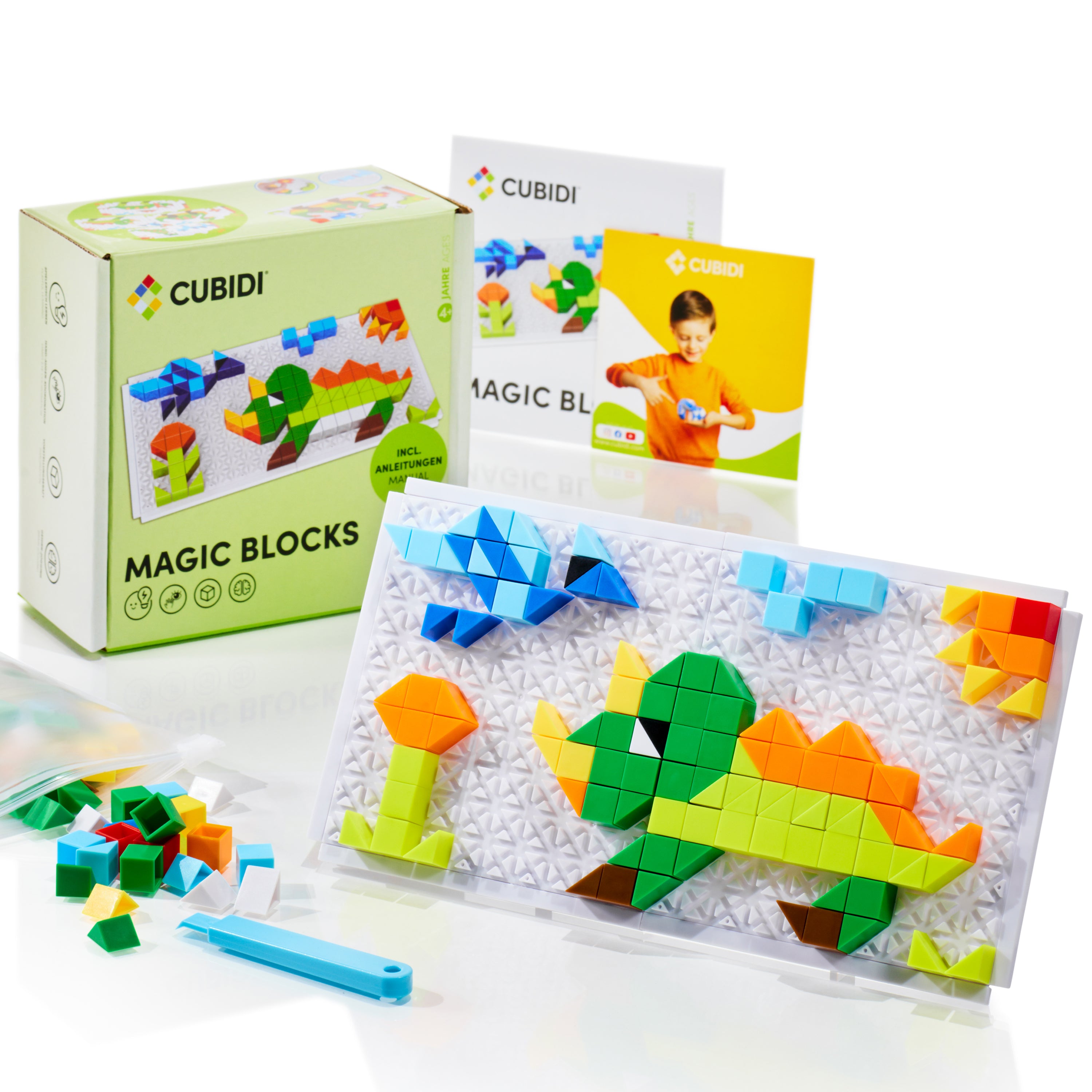 Steckspiel - Dino Edition - CUBIDI
