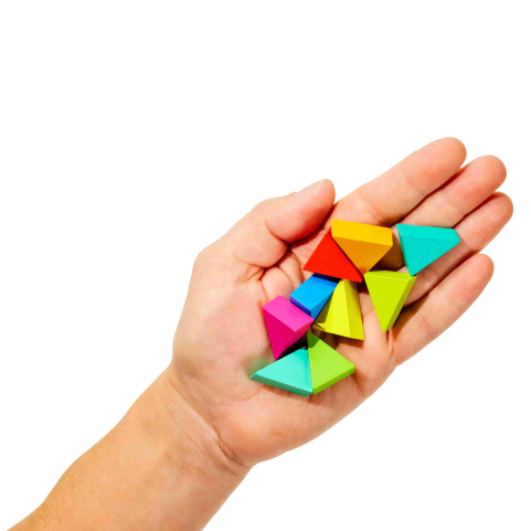 Oktagon Holz-Puzzle - CUBIDI