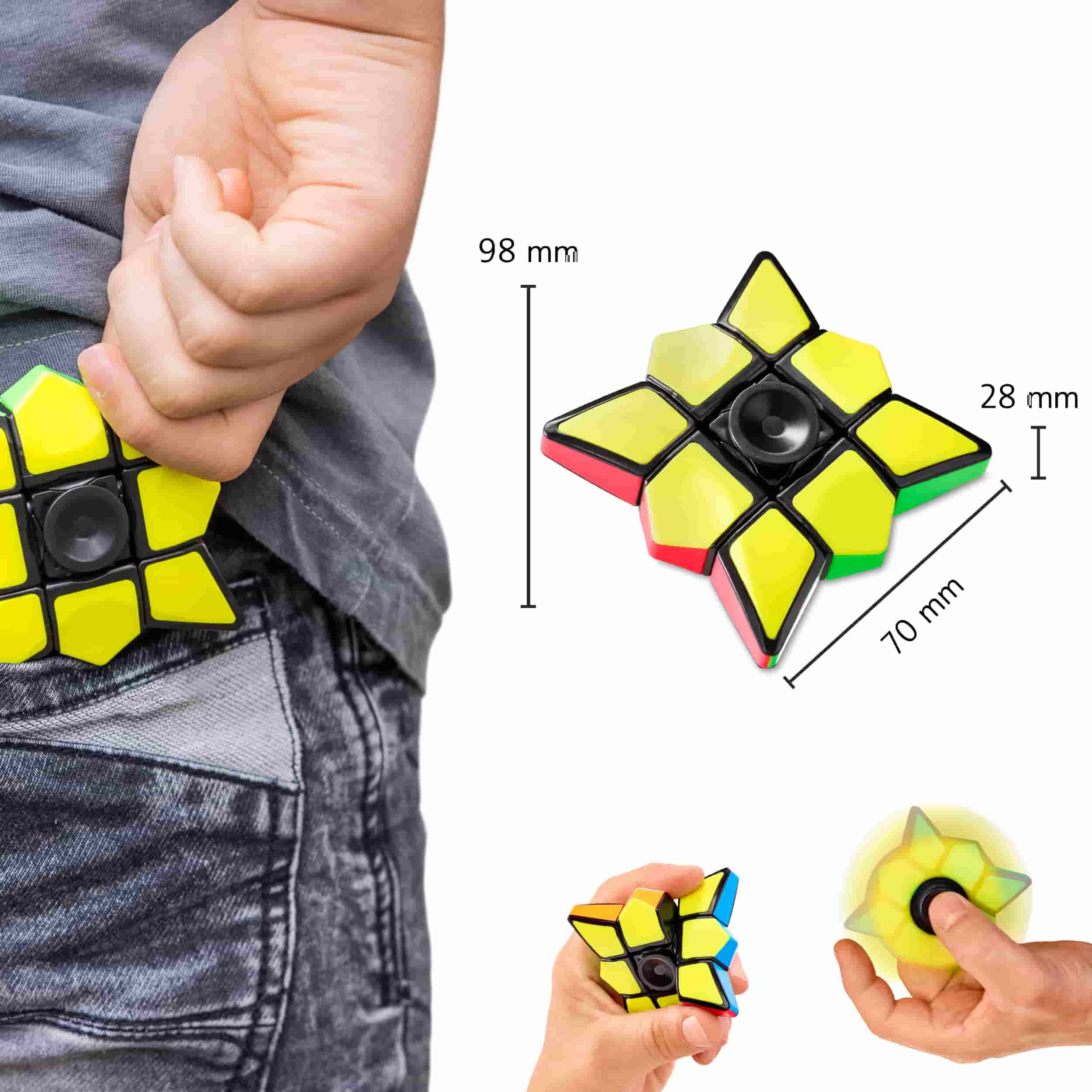 STAR - Fidget Spinner - CUBIDI