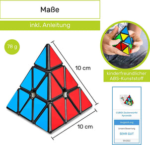 Zauberwürfel Pyramide - Typ Los Angeles - CUBIDI