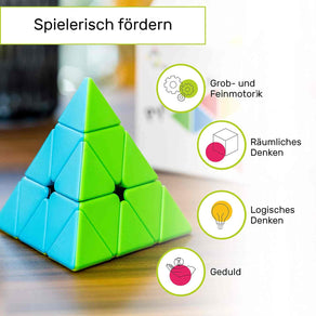 Zauberwürfel Pyramide - Typ Sydney - CUBIDI