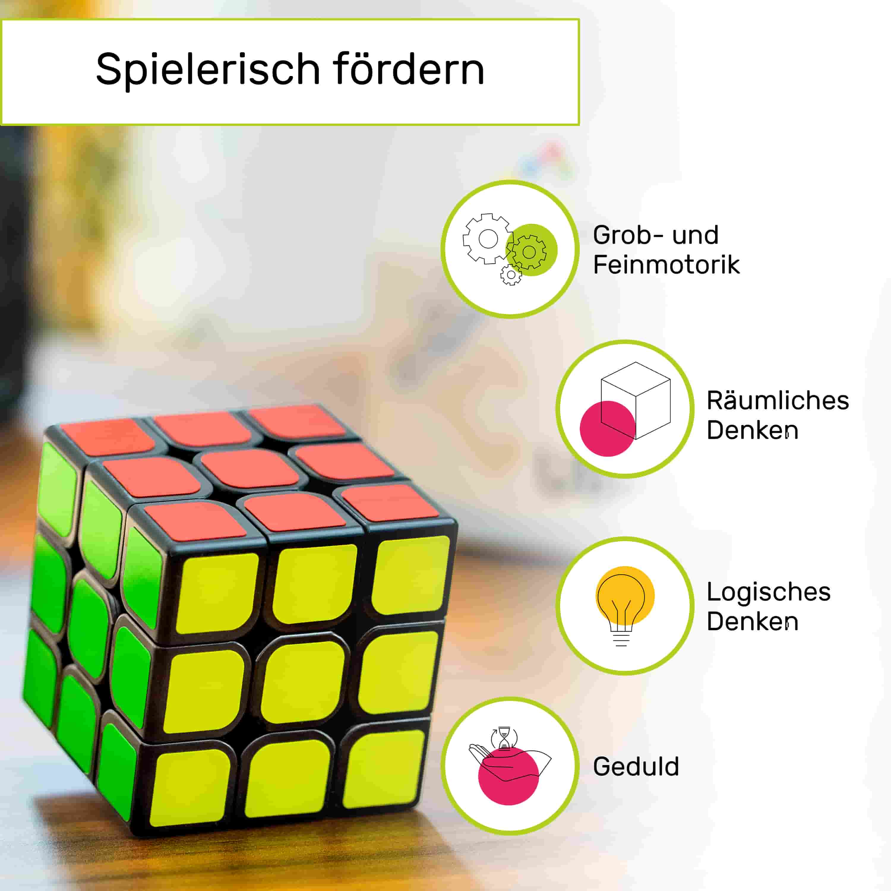 3x3 Zauberwürfel - Typ Los Angeles - CUBIDI