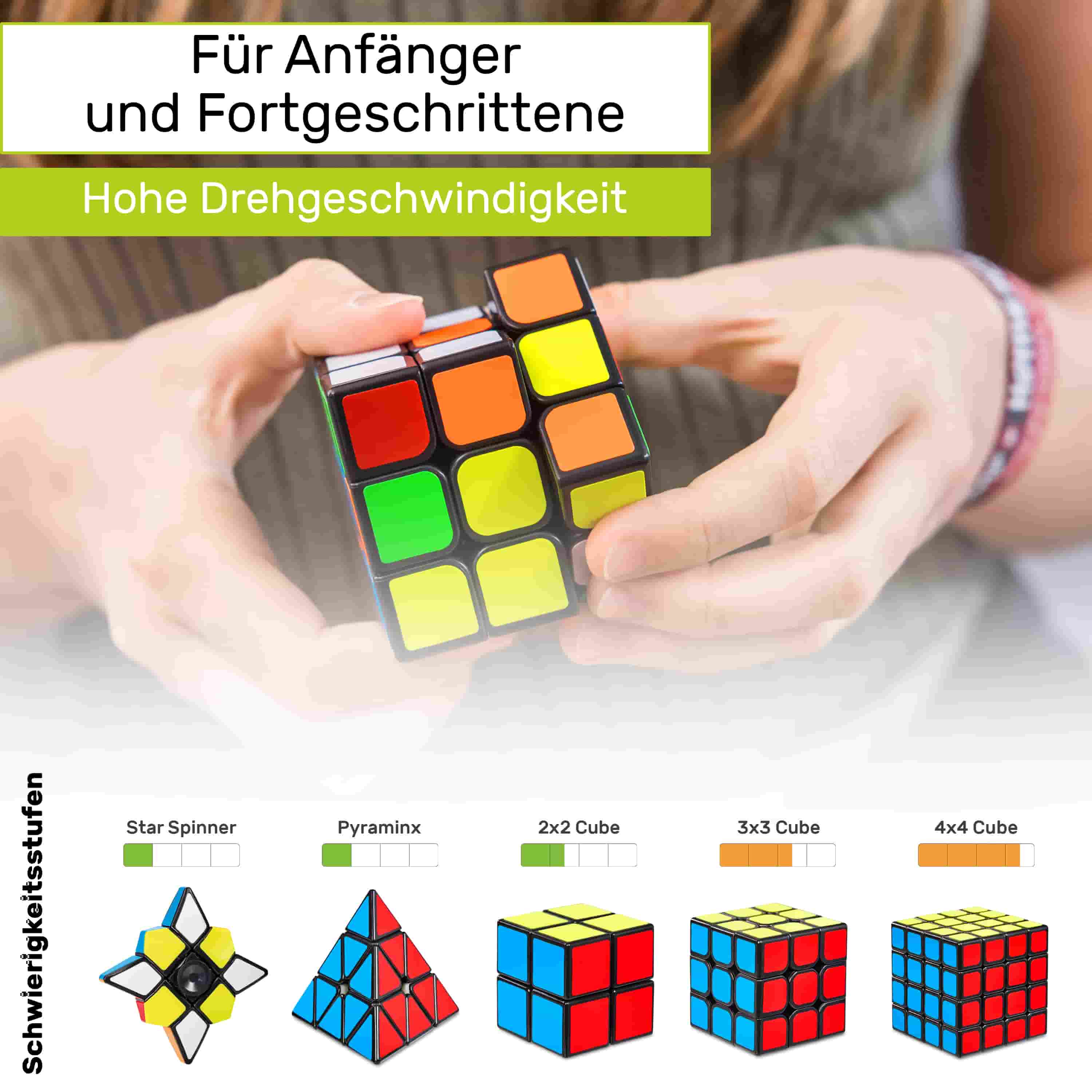 3x3 Zauberwürfel - Typ Los Angeles - CUBIDI