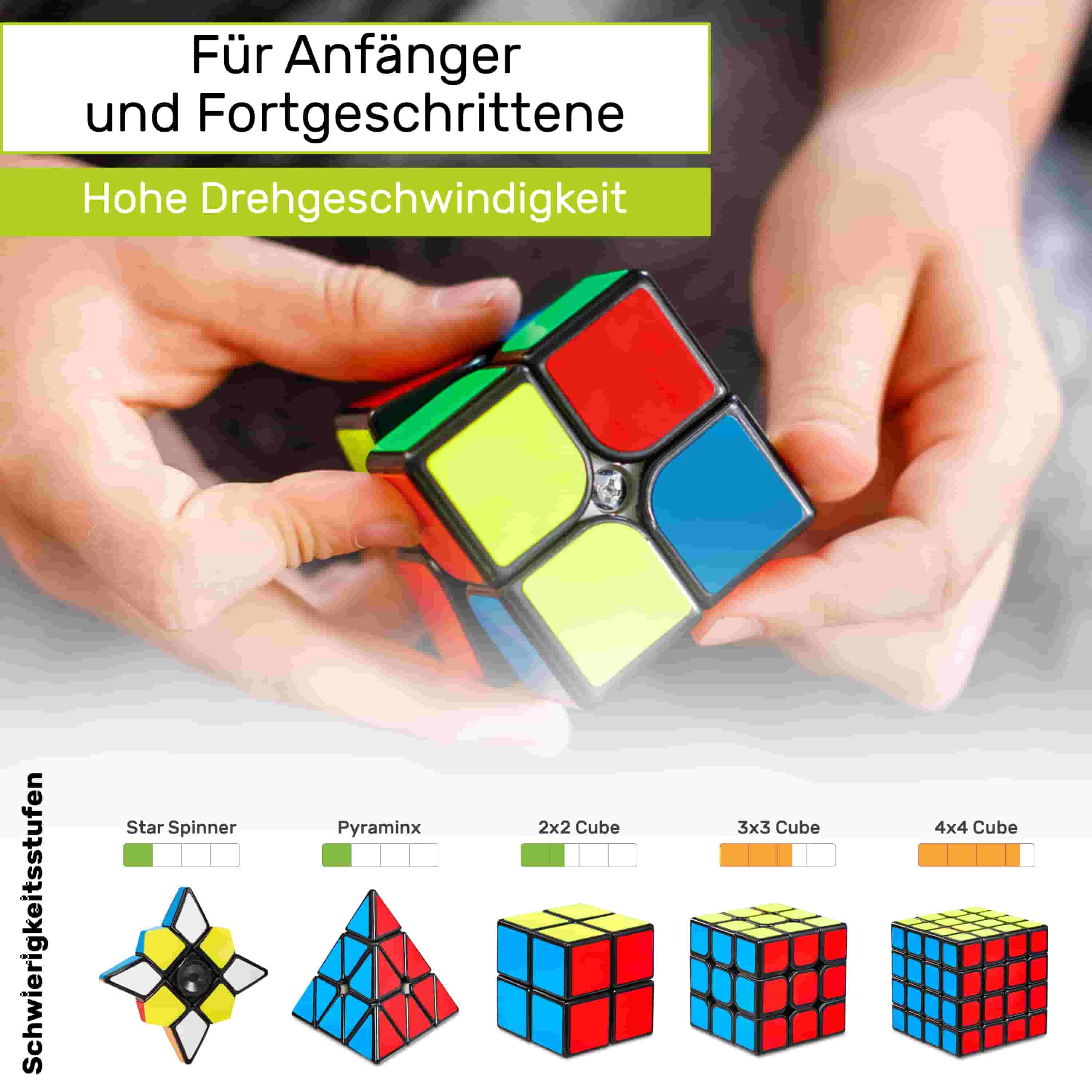 2x2 Zauberwürfel - Typ Los Angeles - CUBIDI