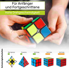 2x2 Zauberwürfel - Typ Los Angeles - CUBIDI