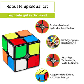 2x2 Zauberwürfel - Typ Los Angeles - CUBIDI