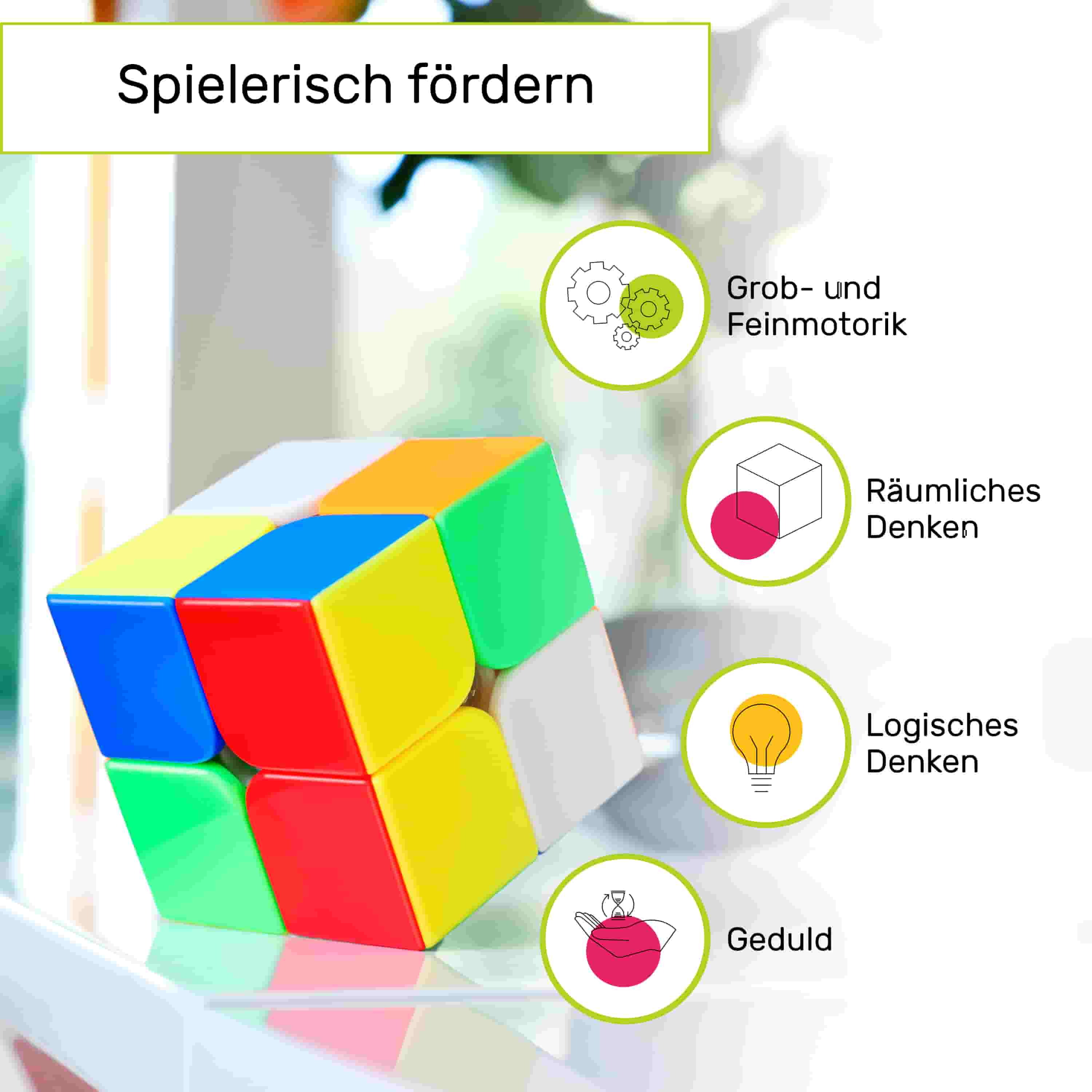 2x2 Zauberwürfel - Typ Sydney - CUBIDI