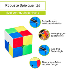 2x2 Zauberwürfel - Typ Sydney - CUBIDI