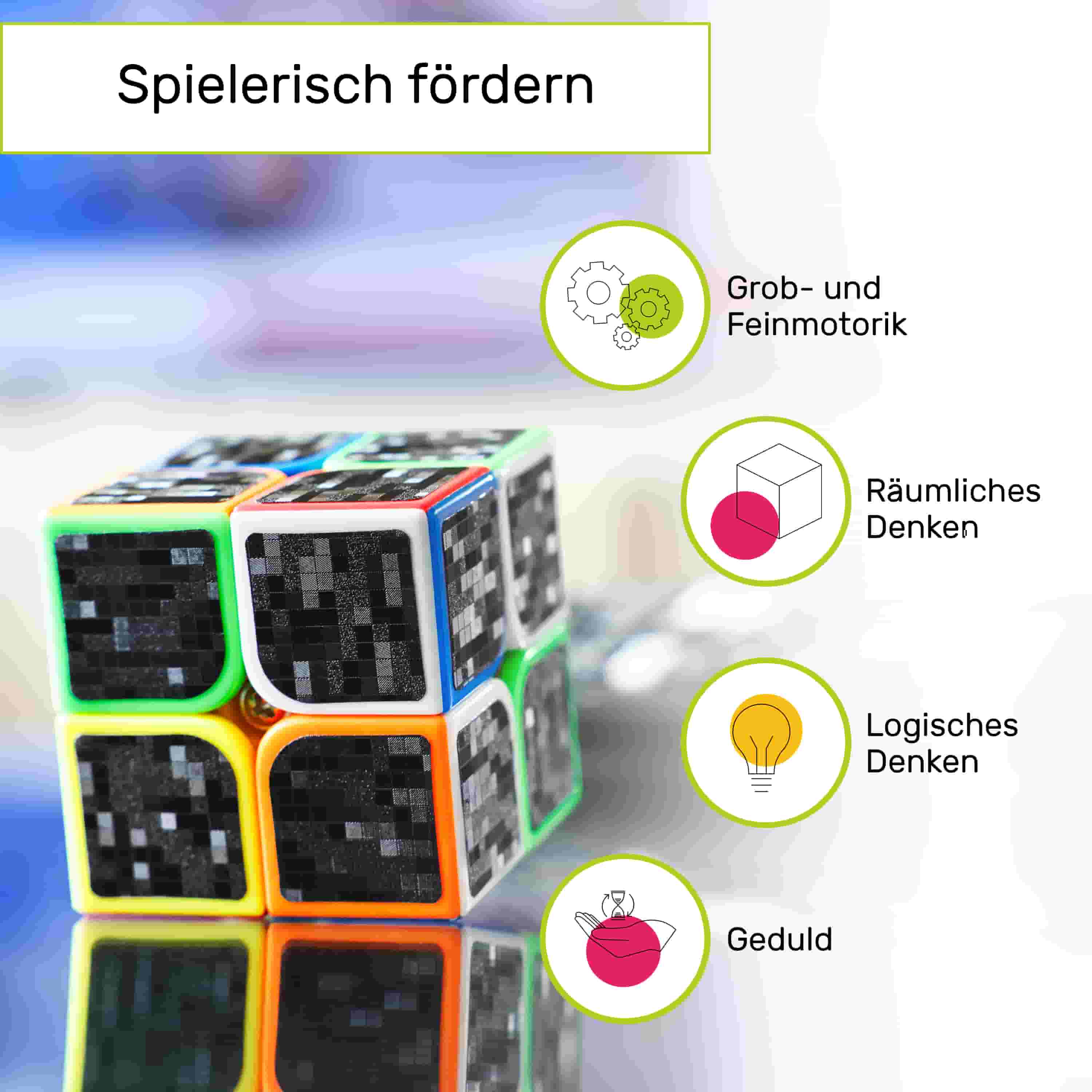 2x2 Zauberwürfel - Typ New York - CUBIDI