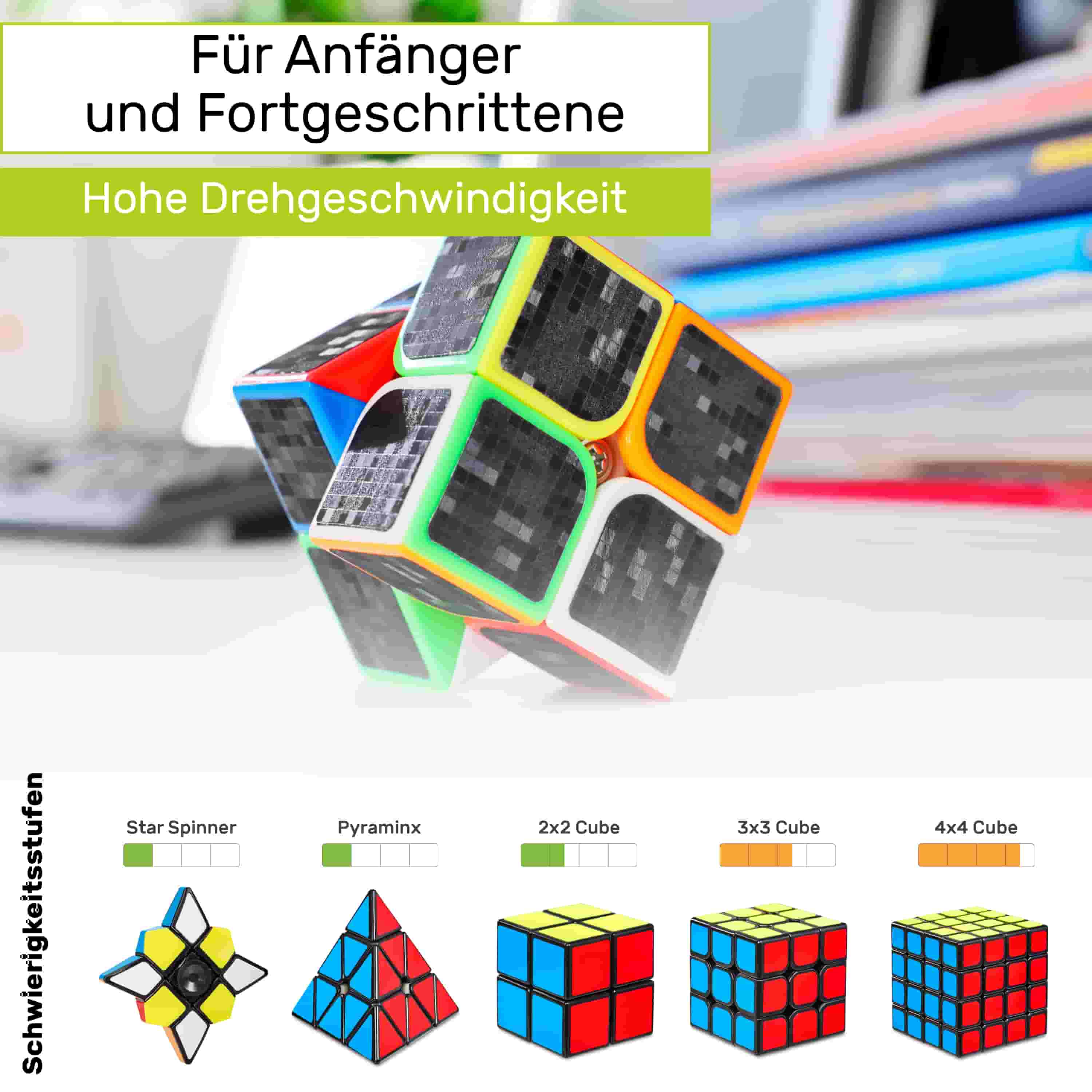 2x2 Zauberwürfel - Typ New York - CUBIDI