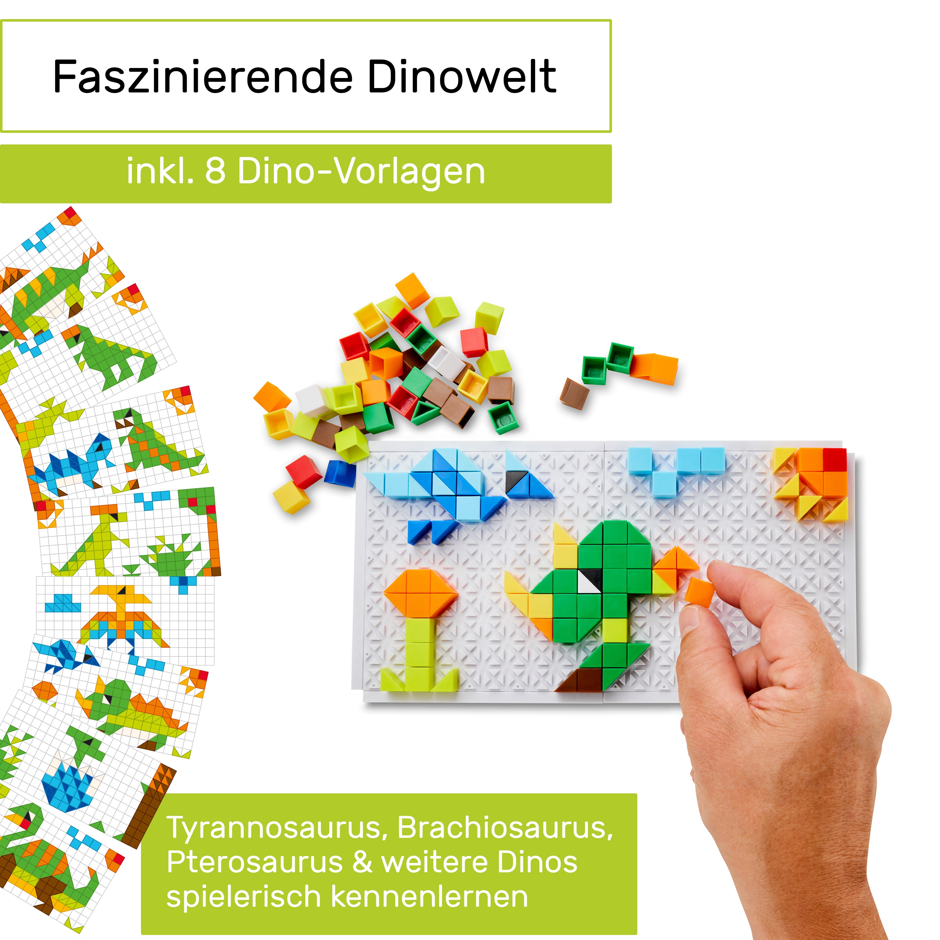 Steckspiel - Dino Edition - CUBIDI