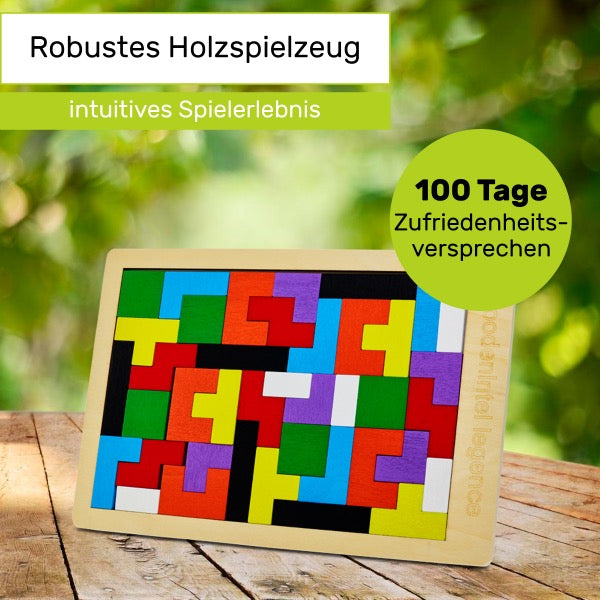 Tetris Holz-Puzzle - CUBIDI
