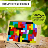 Tetris Holz-Puzzle - CUBIDI