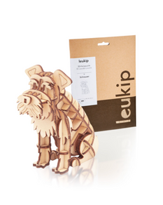 Holz-Tierset LEUKIP - CUBIDI