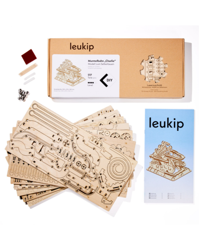 Murmelbahn Holz LEUKIP - CUBIDI