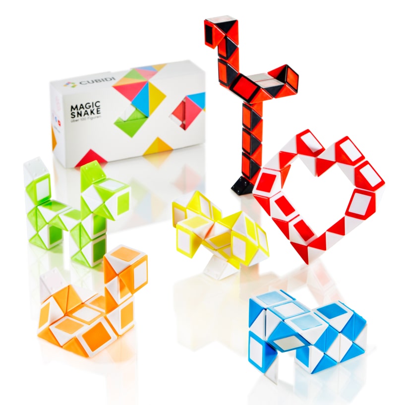 Mini Magic Snakes - 6 Stück - CUBIDI