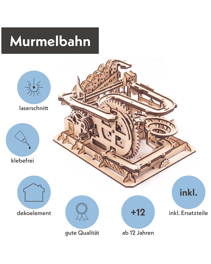 Murmelbahn Holz LEUKIP - CUBIDI