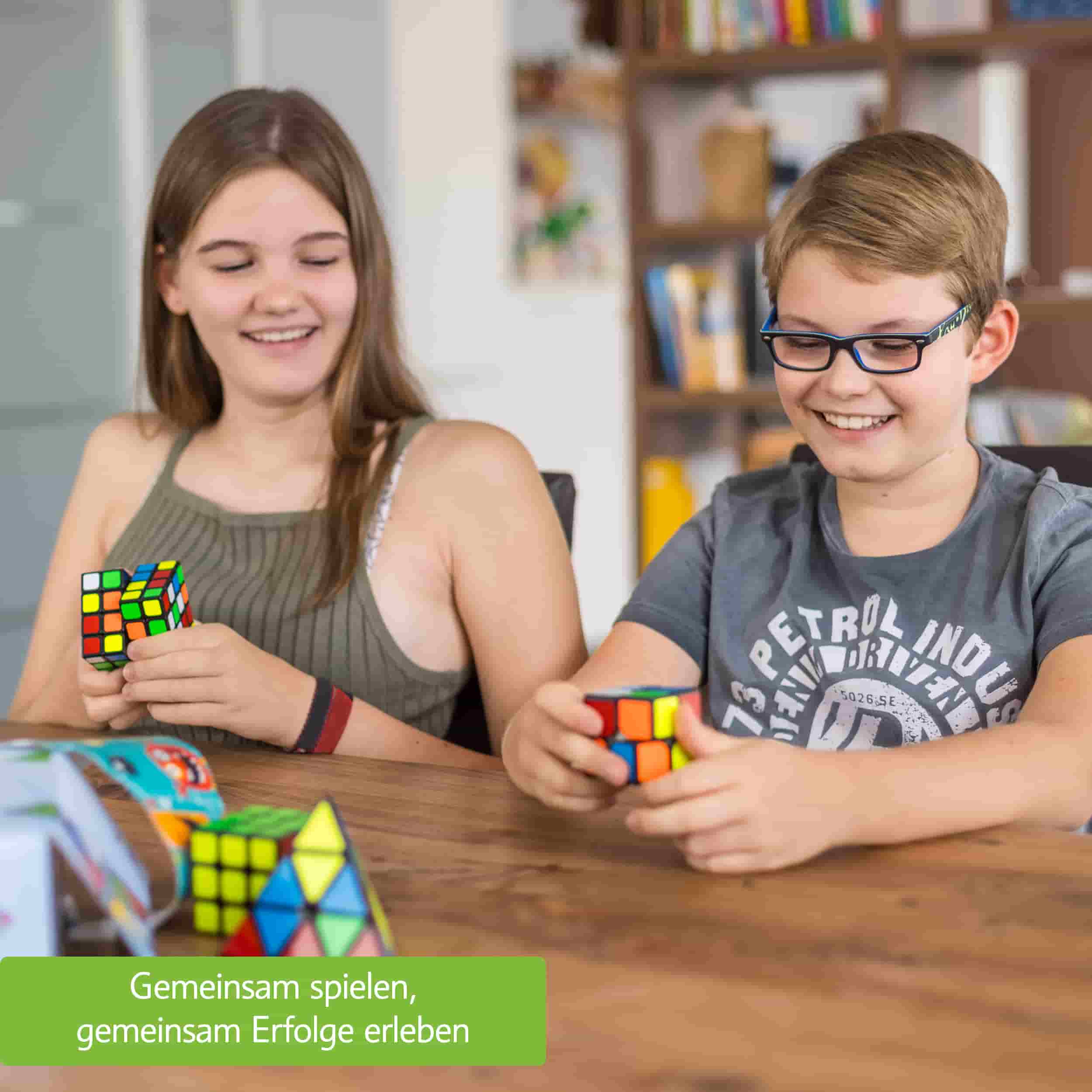 Zauberwürfel Set - 4-teilig - CUBIDI