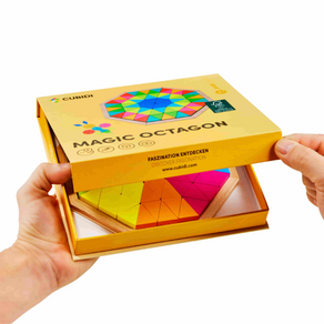 Oktagon Holz-Puzzle - CUBIDI