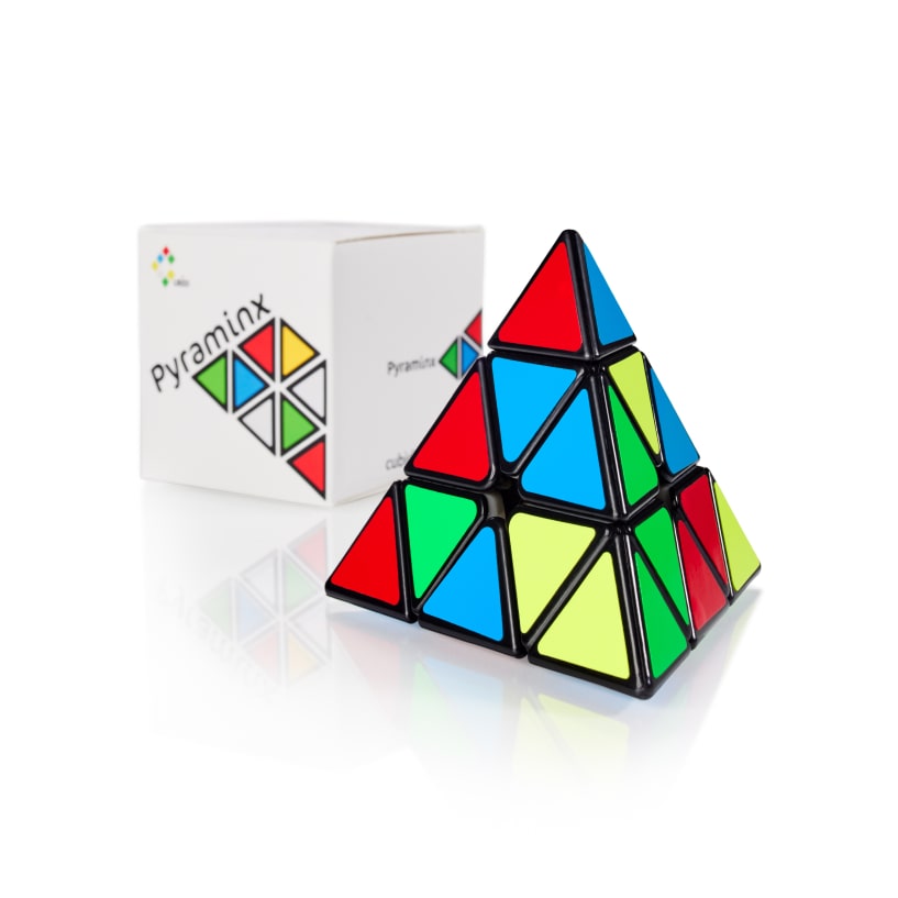 Zauberwürfel Pyramide - Typ Los Angeles - CUBIDI